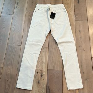 ASOS super skinny off white jeans